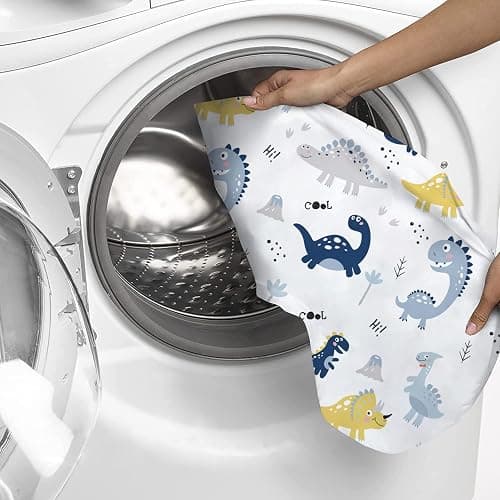 Plushii Nursing Pillow for Breastfeeding, Soft and Supportive Breastfeeding Pillow for Mom and Baby, Cute Feeding Pillow with Removable Cover for 0–12 Months, Dinosaurs World thumbnail 9