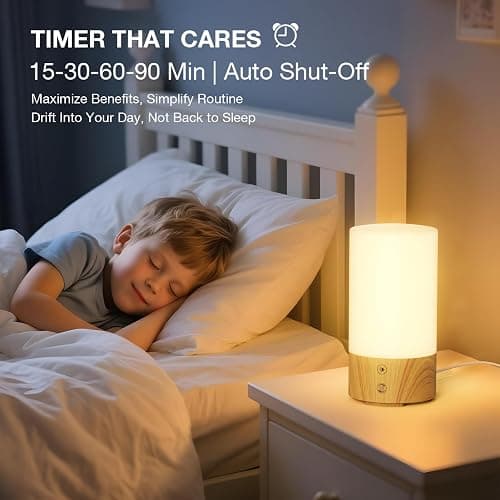 Bakzon Light Therapy Lamp 10000 Lux Sun Lamp, UV-Free with Adjustable Brightness & 3 Color Temperatures for Home & Office, Full Spectrum Light Therapy to Feel Refreshed and Focused thumbnail 7