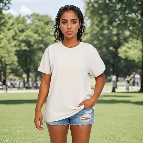 Womens Vintage Cotton T Shirts  thumbnail 5