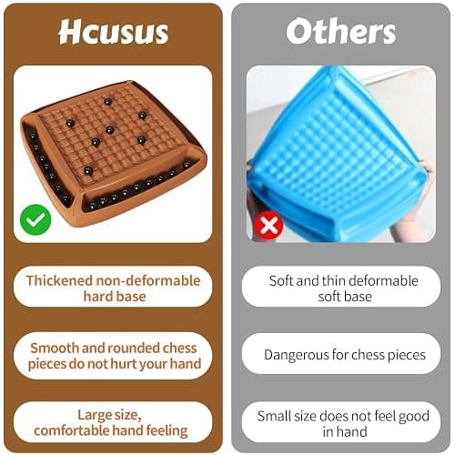 Magnetic Game Chess, Magnet Game Board Games for Kids and Adults, Magnet Chess Set Family Games Ideal for Family and Friend Games Night, 2-4 Players thumbnail 7