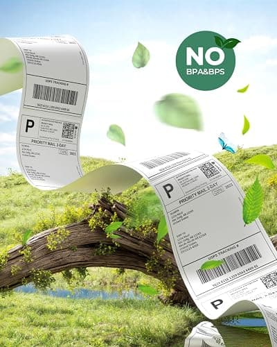 MUNBYN Thermal Direct Shipping Labels, 4x6 Labels for Thermal Printer, 500 Sheets/1 Rolls, Commercial Grade thumbnail 7