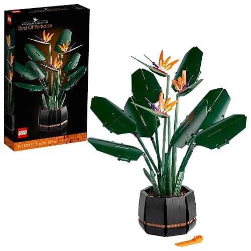 LEGO 10289 Creator Expert Bird of Paradise Building Set for Adults, Artificial Plants Flowers Deco Gift Idea - Image 1