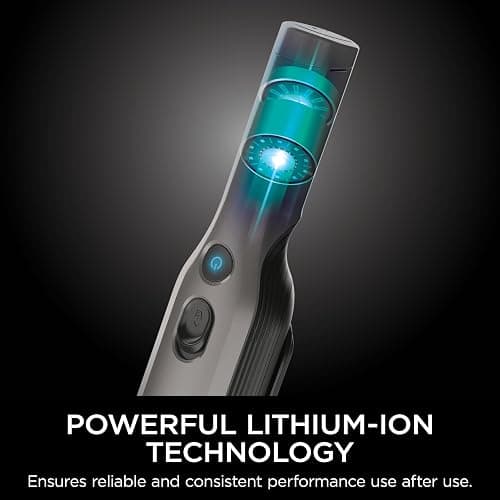 Shark WV201 WANDVAC Handheld Vacuum, Lightweight at 1.4 Pounds with Powerful Suction, Charging Dock, Single Touch Empty and Detachable Dust Cup,Graphite, Slate thumbnail 10