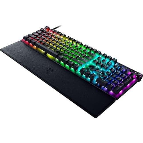 Razer Huntsman V3 Pro Esports Gaming Keyboard: Analog Optical Switches - Razer Snap Tap - Rapid Trigger - Adjustable Actuation - Media Keys & Dial - Doubleshot PBT Keycaps - Wrist Rest - Black thumbnail 11