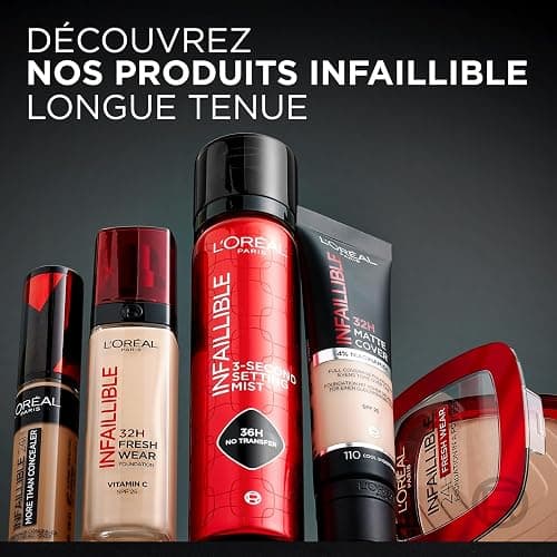 L'Oréal Paris - Spray Fixateur de Maquillage - Waterproof - Sans Transfert - Formule Légère - Non Collant - Résistant à l'Eau - Tenue Jusqu'à 36h - Infaillible - 75 ml - 75 ml thumbnail 6