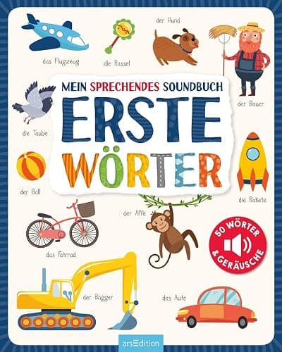 Mein sprechendes Soundbuch – Erste Wörter: 50 Wörter & Geräusche | Hochwertiges Soundbuch mit gesprochenen Wörtern und dazugehörigen Sounds für Kinder ab 24 Monaten (Mein großes Geräuschebuch) thumbnail 6