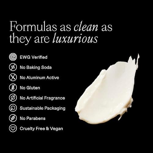 Each & Every Aluminum Free Deodorant for Women & Men – Natural Fragrance 72-Hr Odor Protection, Non-Toxic Deodorant for Sensitive Skin, EWG Verified, Baking Soda Free - Rose & Vanilla Scent, 2.5oz thumbnail 3