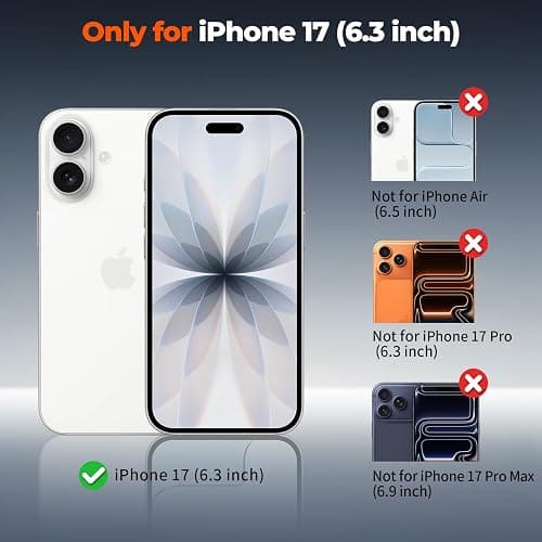 zapica Magnetic for iPhone 17 Case, Upgraded [Camera Control Button] [Full Camera Protection] [with 1 Screen Protector] Translucent Matte Shockproof Protective Phone Cover, Aqua Green thumbnail 2
