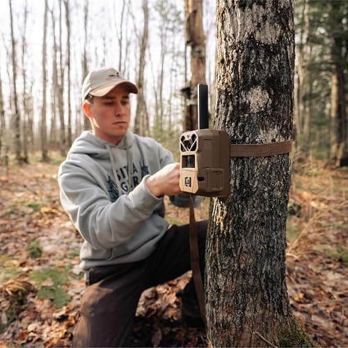Moultrie Edge 3 Cellular Trail Camera - 40MP HD Photo Capture - 1080p Low-Glow Flash - GPS - Multi-Carrier Auto-Connect - Built-in Memory - 0.5s Trigger Speed - AI Buck Detection thumbnail 2