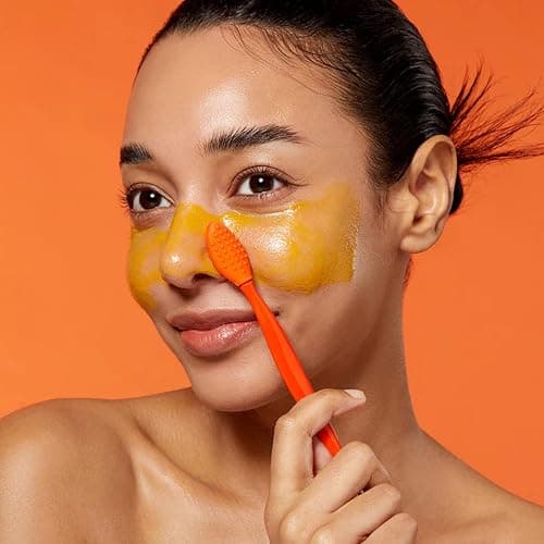 APRILSKIN Pore Cleansing Facial Silicone Brush | for Blackheads Removal & Face Scrubber | Gentle Exfoliation | Deep Pore Cleaning Massager | Pairs with Aprilskin's Carrotene Cleansing Balm thumbnail 2