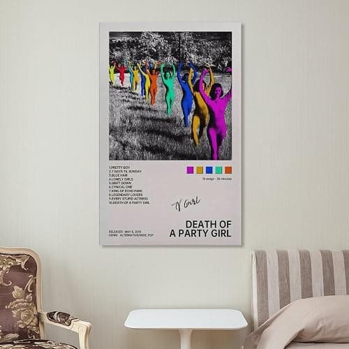 H8MZQ4X2KLP TV Girl Death of A Party Girl Canvas Poster Bedroom Decoration Landscape Office Valentine's Birthday Unframe-style08x12inch(20x30cm) thumbnail 7