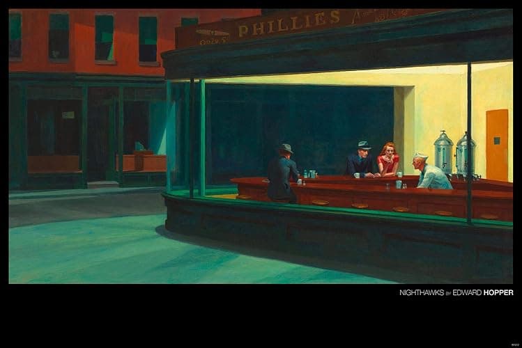 Close Up Poster Edward Hopper (91,5cm x 61cm) - Image 1
