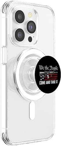 We The People Come And Take It - Pro Guns 2nd Amendment Gun PopSockets PopGrip for MagSafe thumbnail 4