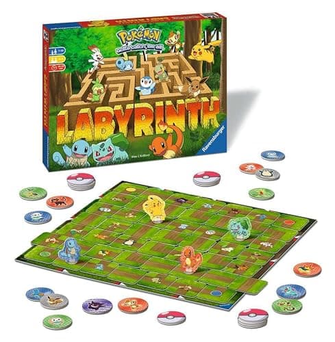 Ravensburger Labyrinth Pokemon Board Game - A Strategic Maze Adventure for Family Nights & Pokemon Parties - Includes Pikachu, Bulbasaur, and More - Great Birthday Gift for Kids Ages 7 and Up thumbnail 4