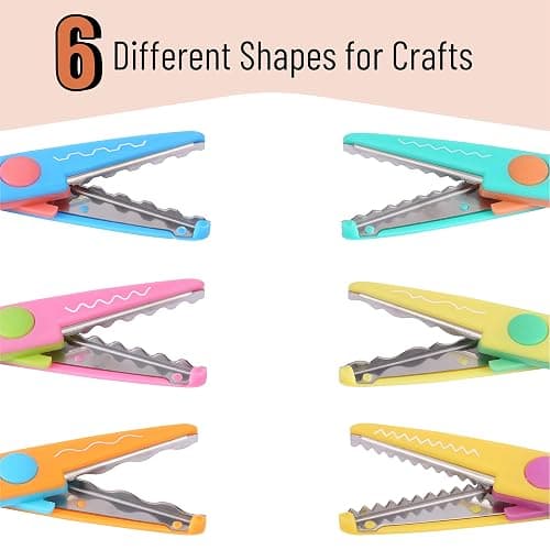 Mr. Pen- Craft Scissors Decorative Edge, 6 Pack, Zig Zag Scissors for Crafting thumbnail 5