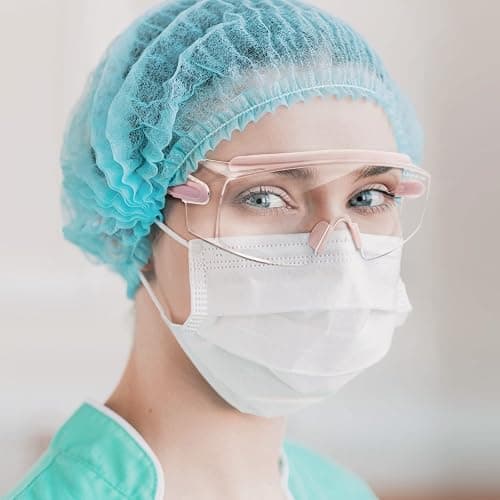 UKNOW Safety Goggles Over Glasses, Anti Fog Safety Glasses with Clear Wraparound Lens, ANSI Z87.1 Protective Eyewear thumbnail 7