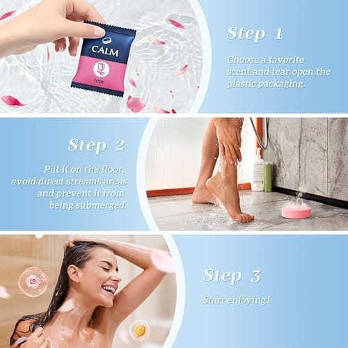 Shower Steamers 12 Count, Scented Shower Bombs with Organic & Natural Fragrance, Self-Care & Relaxation Birthday Presents for Women Who Have Everything thumbnail 7