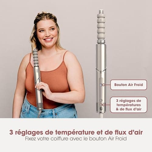 Shark styler à air chaud Coiffeur-séche multi-styles à air chaud avec boucleurs auto-enroulants, brosses et concentrateur,Sans dommage dû à la chaleur, coiffage polyvalent, pour tous types de cheveux thumbnail 13