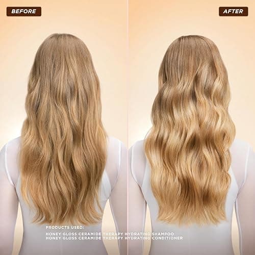 Gisou Honey Gloss Ceramide Therapy Hydrating Conditioner – Smooths, Detangles & Adds Shine with Mirsalehi Honey & Ceramides, 6.8 Fl Oz thumbnail 4