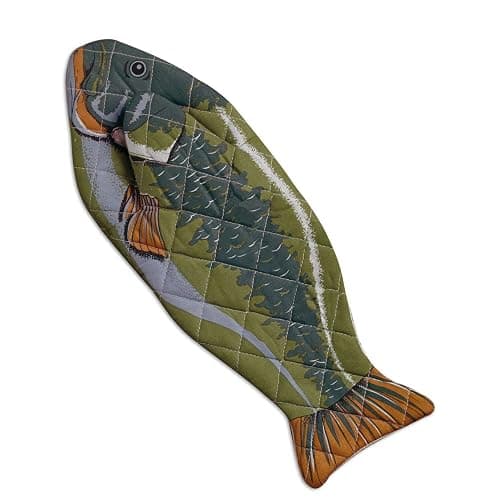 DII Lakehouse Collection Fish Oven Mitt, 16x6 inches (Multicolor) thumbnail 3