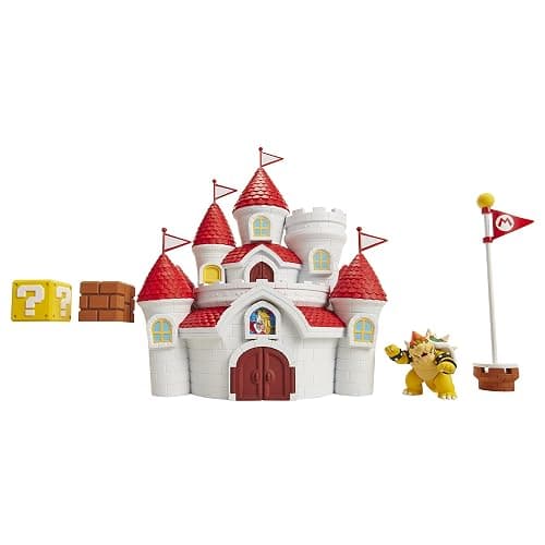 Super Mario Mushroom Kingdom Castle Playset with Exclusive 2.5” Bowser Figure thumbnail 4