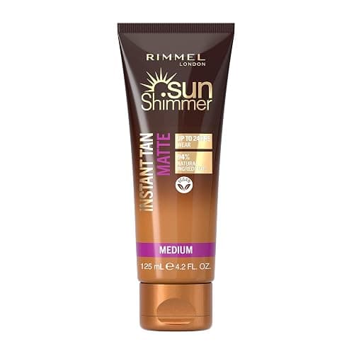 Rimmel Sunshimmer Water Resistant Instant Tan Wash Off Matte - Medium - Image 1