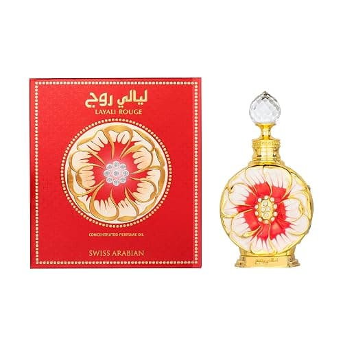 Swiss Arabian Layali Rouge - Luxury Products From Dubai - Long Lasting Personal Perfume Oil Fragrance - A Seductive Signature Aroma - 0.5 Oz thumbnail 8