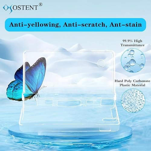 OSTENT Hard Crystal Case Clear Skin Cover Shell for Nintendo DSi NDSi thumbnail 2