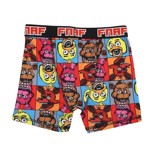 Bioworld Five Nights at Freddy's 5-Pack of Boys' Character Boxer Briefs thumbnail 6
