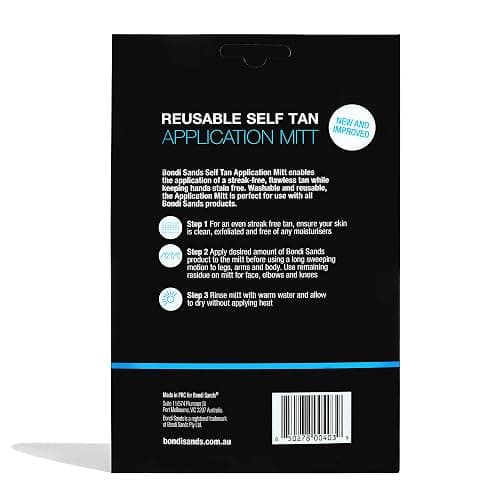 Bondi Sands Self-Tanning Mitt | Reusable Applicator Glove Evenly Applies Self-Tanner for a Natural, Bronzed, Streak-Free Appearance | Includes 1 Mitt thumbnail 7