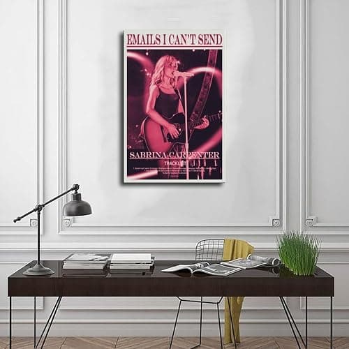 SMART COLOR SABRINA CARPENTER (20) Canvas Poster Wall Art Decor Print Picture Paintings for Living Room Bedroom Decoration 08x12inch(20x30cm) thumbnail 3