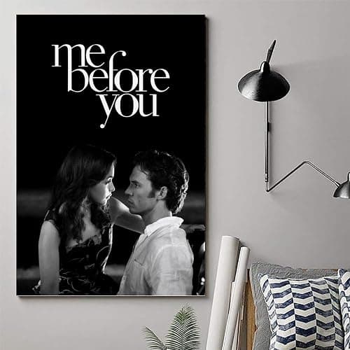 ZCHLATGDE Me Before You Movie Art Poster Decorative Painting Canvas Wall Art Living Room Poster Bedroom Painting Wall Art Picture Print Modern Family Room Decor 12 x 18 Inches (30 x 45 cm) thumbnail 6