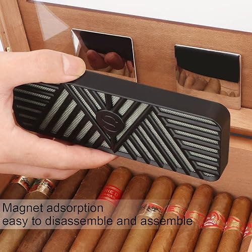 Scotte Cigar Humidifier Rectangle Cigar Humidors Humidifier Increase Humidity Keep Cigars/Tobacco Fresh thumbnail 6