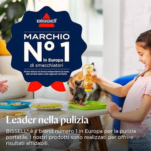BISSELL Little Green, Lavatappeti, Lavatappezzeria per Macchie Quotidiane e Sporco, Lava Tappezzeria per Tappeti, Auto, Pulisci Divani, Moquette, Materassi e Altro, Potente Motore da 340W, 4098N thumbnail 2