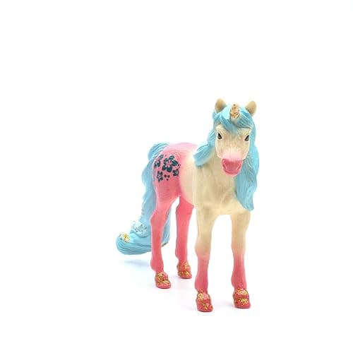 Schleich bayala, Collectible Unicorn Toy Figure for Girls and Boys,Florany Unicorn Figurine (Spring Series), Ages 5+ thumbnail 3