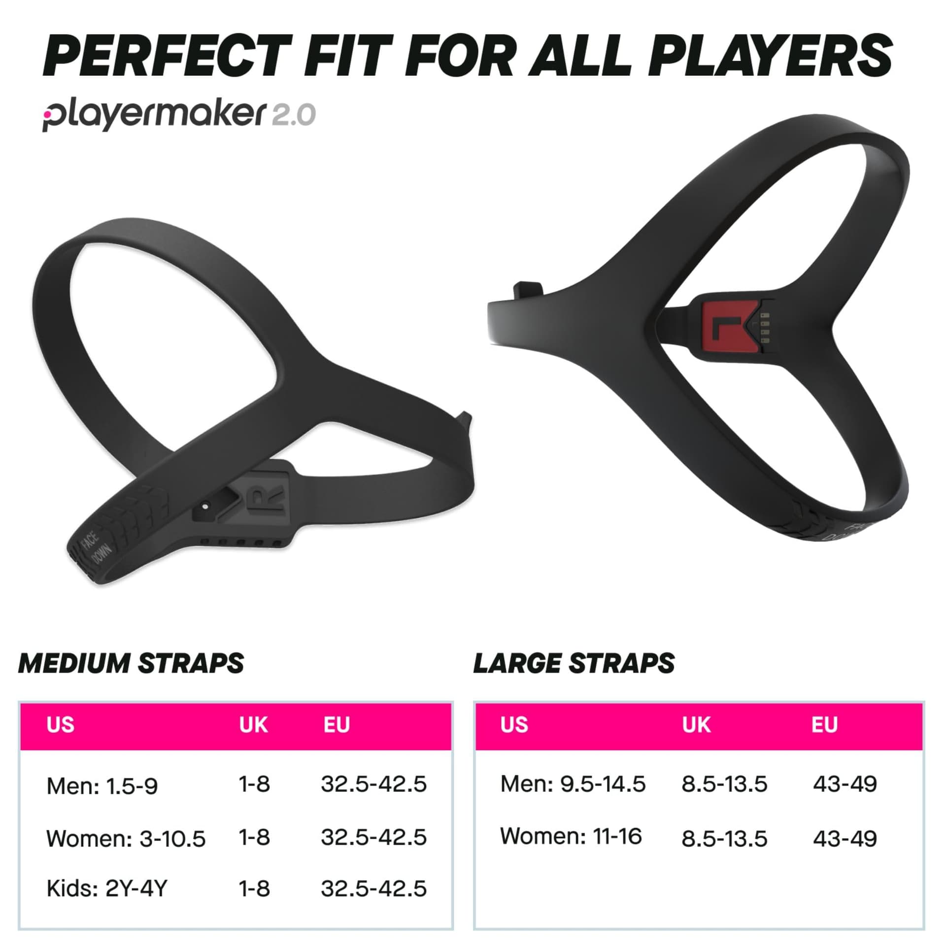 Playermaker 2.0 Smart Soccer Tracker for Cleats, 25+ Technical & Physical Soccer Training Metrics, 12 Month Access to Playermaker Technology App, Next-Level Precision Beyond GPS Trackers, Medium thumbnail 6
