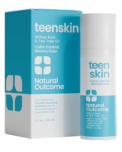 Natural Outcome Teen Skin Moisturizer | Gentle, Non-Toxic Acne Treatment for Boys & Girls | All Skin Types | 50 ML - Image 1