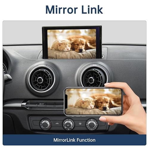 Ninetom Wireless CarPlay Android Auto Retrofit Kit Compatible with 2013-2018 Audi A3/S3, Carplay Module Receiver Box Support Navigation, Maps, Music, Mirroring, Camera thumbnail 4