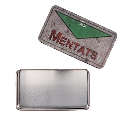 Toynk Fallout Mentats Storage Tin Replica | Metal Trinket Dish Organizer For Jewelry, Accessories, and More thumbnail 5