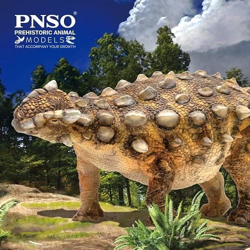 PNSO Detailed Dinosaur Models: Sede The Ankylosaurus 8.3" thumbnail 3