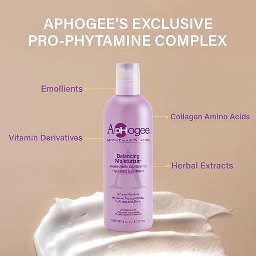 Aphogee Hair Care Double Bundle – Two-Step Protein Treatment (4 fl oz) & Balancing Moisturizer (8 fl oz) thumbnail 8