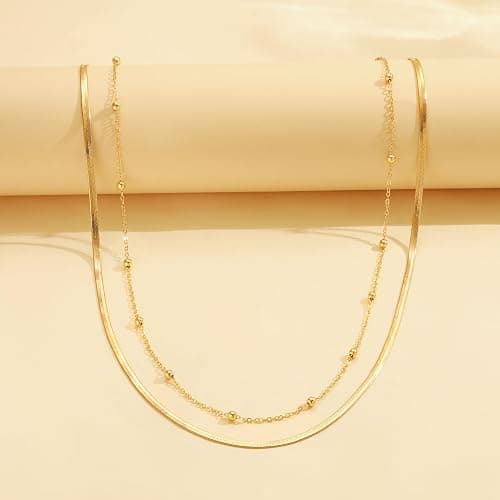 CHESKY 14K Gold Plated Silver Plated Waist Chain for Women, Layered Belly Belt Chains Beach Waist Beads Chain Waterproof Snake Cuban Body Chain Summer Jewelry Accessories for Women thumbnail 7