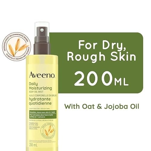 Aveeno Daily Moisturizing Oil Mist, Jojoba Oil, Oat Oil, Body Mist, Massage Oil, Daily Moisturizer, Paraben Free, 200 mL thumbnail 2