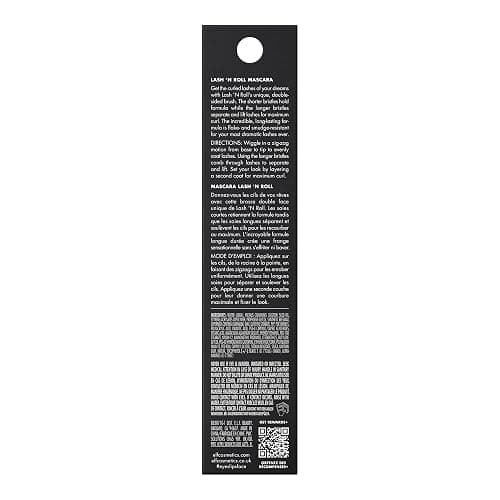 e.l.f. Lash 'N Roll Mascara, Curling Mascara For Visibly Lifted Lashes, Lifts & Separates Lashes. Long-Lasting Formula, Vegan & Cruelty-Free, Black thumbnail 7