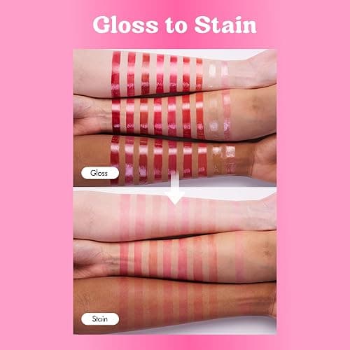 COLORGRAM Fruity Glass Tint 08 Lovely Raspberry | Korean Long Lasting & Waterproof Lip Stain | Glossy Dewy Lip Gloss, Highly Pigmented Raspberry Red Shade with Glowing effect 0.11 Oz. thumbnail 4