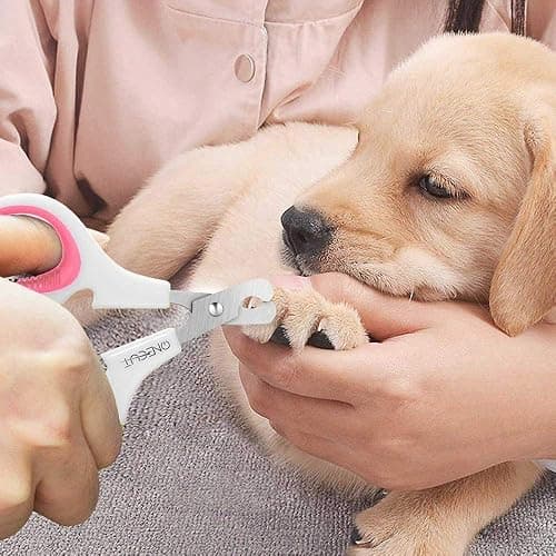 OneCut Pet Nail Clippers, Update Version Cat & Kitten Claw Nail Clippers for Trimming, Professional Pet Nail Clippers Best for a Cat, Puppy,Rabbit, Kitten & Small Dog,Sharp & Safe (Pink) thumbnail 6