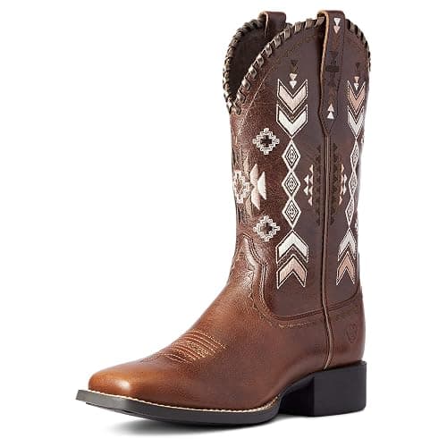 ARIAT womens Round Up Skyler Western Boot - Image 1
