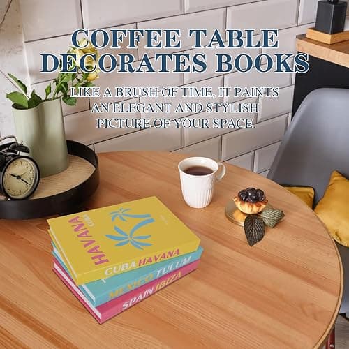 Preppy Room Decor Book Boxes Set of 3 - Decorative Faux Coffee Table Books with Magnetic Covers, Fashionable Bookshelf Decor, Fake Decorative Book Box for Home Essentials thumbnail 6
