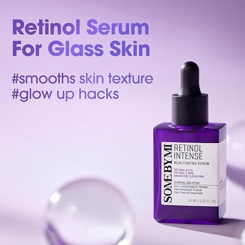 SOME BY MI Retinol Intense Reactivating Serum – 1.69oz, 50ml – Korean Bakuchiol Retinol Serum for Face Firming – Improves Signs of Aging, Minimizes Pore Size & Refines Skin Texture – Korean Skin Care thumbnail 3