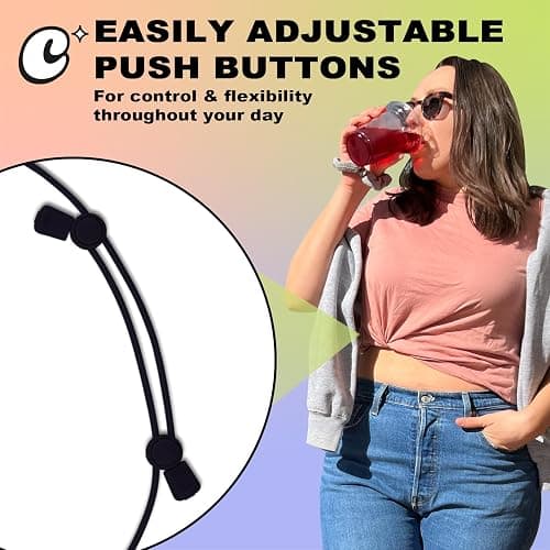 Croptuck Original Adjustable Crop Tuck Waist Band Tool for Tucking Shirt and Sweater Top Size thumbnail 2